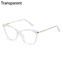 Load image into Gallery viewer, Stylish Eyeglasses Glasses Clear Lens Blue Light Blocking Glasses Women Men Fashion Cat Eye Glasses Computer Gaming Eyeglasses Eye Protection Eyewear