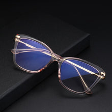 Load image into Gallery viewer, Stylish Eyeglasses Glasses Clear Lens Blue Light Blocking Glasses Women Men Fashion Cat Eye Glasses Computer Gaming Eyeglasses Eye Protection Eyewear