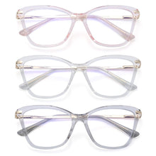 Load image into Gallery viewer, Stylish Eyeglasses Glasses Clear Lens Blue Light Blocking Glasses Women Men Fashion Cat Eye Glasses Computer Gaming Eyeglasses Eye Protection Eyewear