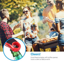 Load image into Gallery viewer, Stylish Instant Read Meat Thermometer Waterproof Ultra Fast Digital Food Water Milk Thermometer With Backlight & Calibration Digital Food Probe for Kitchen Outdoor Grilling And BBQ