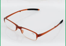 Load image into Gallery viewer, Stylish Plastic Folding Reading Glasses For Women And Men Frame Foldable Compact Folding Reading Glasses Women Men Blue Light Blocking Spring Hinge Readers Computer Slim Pocket Eyeglasses