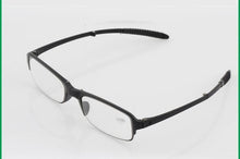 Load image into Gallery viewer, Stylish Plastic Folding Reading Glasses For Women And Men Frame Foldable Compact Folding Reading Glasses Women Men Blue Light Blocking Spring Hinge Readers Computer Slim Pocket Eyeglasses