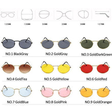 Load image into Gallery viewer, Stylish Round Sunglasses Vintage Design Oval Sunglasses For Women Luxury Circle Shaped Glasses For Women Anti-reflective Fashion Eyeglasses