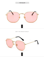 Load image into Gallery viewer, Stylish Small Round Polarized Sunglasses for Men Women Sunglasses For Hexagon Shape Sunglasses New Women Sunglasses In Metal Colorful Frame Glasses Eyewear For Men Women