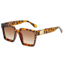 Load image into Gallery viewer, Stylish Square Sunglasses For Women & Luxury Eyeglasses For Women And Men square Sun Glasses For Men Eyewear Women Oversized Square Frame Sunglasses Multiple Tinted Glitter Inspired Stylish Shades