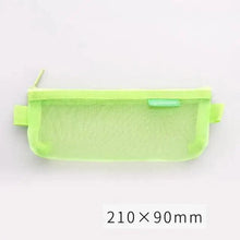 Load image into Gallery viewer, Stylish Transparent Office Pencil Case Simple Design Pen Bags Cute Storage Lightweight Pencil Bags For Student