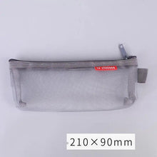 Load image into Gallery viewer, Stylish Transparent Office Pencil Case Simple Design Pen Bags Cute Storage Lightweight Pencil Bags For Student