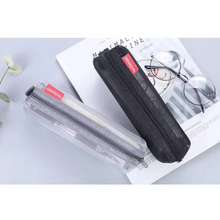 Load image into Gallery viewer, Stylish Transparent Office Pencil Case Simple Design Pen Bags Cute Storage Lightweight Pencil Bags For Student