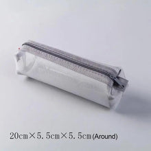 Load image into Gallery viewer, Stylish Transparent Office Pencil Case Simple Design Pen Bags Cute Storage Lightweight Pencil Bags For Student