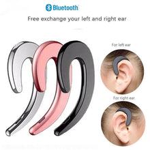 Load image into Gallery viewer, Stylish Unique Design Bone Conduction Earphone Wireless Bluetooth 4.2 Sports Stereo Headset For Laptop Ear Hook Ear Buds Lightweight Waterproof Earpiece For Business