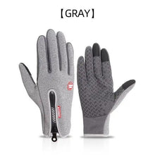 Load image into Gallery viewer, Stylish Winter Warm Cycling Gloves Fitness High Quality Men Women Wind Proof Bike Motorcycle Fishing Gloves Full Finger Touchscreen Gloves Cycling Gloves Touchscreen Waterproof Fleece Thermal Sports Gloves for Hiking
