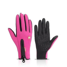 Load image into Gallery viewer, Stylish Winter Warm Cycling Gloves Fitness High Quality Men Women Wind Proof Bike Motorcycle Fishing Gloves Full Finger Touchscreen Gloves Cycling Gloves Touchscreen Waterproof Fleece Thermal Sports Gloves for Hiking