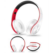 Load image into Gallery viewer, Stylish Wireless Bluetooth Headphone Stereo Headset Music Headset Foldable Wireless and Wired Stereo Headset Micro SD/TF FM For Cell Phone PC