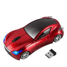 Load image into Gallery viewer, Stylish Wireless Computer Car Shape Mouse Mini 3D Ergonomic PC Gamer Mouse Retro Optical Mice 1600 DPI USB Receiver Suitable for PC/Computer/Laptop