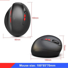 Load image into Gallery viewer, Stylish Wireless Gaming Mouse Vertical Ergonomic Rechargeable Gamer Mouse Classic USB 7 Key Magic Mouse For PC Laptop Notebook Computer Desktop