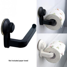 Load image into Gallery viewer, Suction Cup Rack Kitchen Bathroom Storage Waterproof Moisture Proof Towel Accessories Shelf Toilet Paper Holder Wall Mounted Adhesive Towel Bar Bathroom Towel Holder Bathroom Accessories Bathroom Hardware