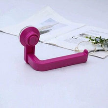 Load image into Gallery viewer, Suction Cup Rack Kitchen Bathroom Storage Waterproof Moisture Proof Towel Accessories Shelf Toilet Paper Holder Wall Mounted Adhesive Towel Bar Bathroom Towel Holder Bathroom Accessories Bathroom Hardware
