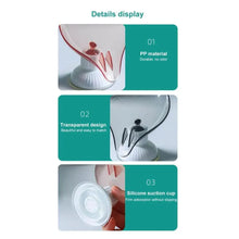 Load image into Gallery viewer, Suction Cup Soap Dish Holder Leaf-Shape Self-Draining Soap Saver Box Not Punched for Shower Bathroom Kitchen Soap Dishes Sponge Container with Suction Cup Leaf Shape Self Draining for Bathroom Kitchen Sink