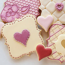 Load image into Gallery viewer, Sugar Biscuit Mold 3Pcs Plaque Cutter Cookies Frame Cake Oval Square Rectangle Fancy Stainless Cookie Mold Plaque Frame Cookie Cutter Set Square Frame Fancy Oval Rectangle And Photo Plaques Frame Fondant Cutters