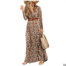Load image into Gallery viewer, Summer Beach Stylish Womens Dress Long Casual V-Neck Party Comfort Fashion Women Dress
