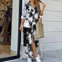 Load image into Gallery viewer, Summer Beach Stylish Womens Dress Long Casual V-Neck Party Comfort Fashion Women Dress