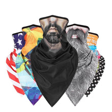 Load image into Gallery viewer, Summer Breathable Mesh Bandana Running Cycling Face Mask Hunting Skiing Bicycle Hiking Fishing Snowboard Cold Weather Balaclava Ski Mask Neck Warmer Hood Winter Gear Water Resistant and Windproof Fleece Thermal Face Mask Sports Scarf Women Men