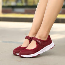 Load image into Gallery viewer, Summer Breathable Women Espadrilles Sneakers Healthy Walking Sport Mesh Sport Running Fashion Breathable Mesh Casual Shoes Flat Shoes Women Espadrilles