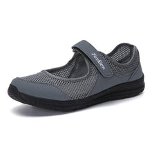 Load image into Gallery viewer, Summer Breathable Womens Sneakers Walking Sporty Mesh Sport Running Light Flats Casual Vulcanize Simple Shoes Spring Comfortable Espadrilles Luxury Design Espadrilles