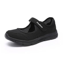 Load image into Gallery viewer, Summer Breathable Womens Sneakers Walking Sporty Mesh Sport Running Light Flats Casual Vulcanize Simple Shoes Spring Comfortable Espadrilles Luxury Design Espadrilles