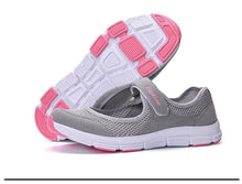 Load image into Gallery viewer, Summer Breathable Womens Sneakers Walking Sporty Mesh Sport Running Light Flats Casual Vulcanize Simple Shoes Spring Comfortable Espadrilles Luxury Design Espadrilles