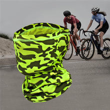 Load image into Gallery viewer, Summer Cool Men Women Bandana Scarf Dust-proof Camouflage Breathable Buff on Neck Outdoor Sports Magic Headwear Wristband Mask Reusable Washable Cloth Bandanas Women Men Neck Gaiter Cover Turban Multipurpose Balaclava