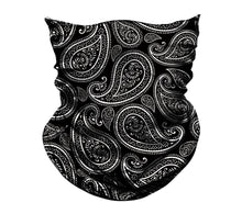 Load image into Gallery viewer, Summer Cool Printed Half Mask Bandana Face Cover Neck Gaiter Bike Outdoor Sport Fishing Cycling Ski Hiking Tube Scarf Men Women Headband Scarf Military Shamash Tactical Desert Keffiyeh Head Neck Scarf Neck Gaiter Headwear for Men Women