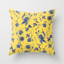 Load image into Gallery viewer, Summer Fashion Fresh Yellow Cute Pillows Case Geometry Yellow Pillow Case Cushion Cover Polyester Pillowcase Floral Cushion Case Modern Decorative Pillows For Bed Sofa Couch 45x45CM