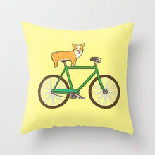 Load image into Gallery viewer, Summer Fashion Fresh Yellow Cute Pillows Case Geometry Yellow Pillow Case Cushion Cover Polyester Pillowcase Floral Cushion Case Modern Decorative Pillows For Bed Sofa Couch 45x45CM