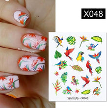 Load image into Gallery viewer, Summer Fruit Water Decals Kiwi Banana Strawberry Flower Alphabet Leaves Nail Art Stickers Wraps Slider Decorations 3D Fruit Nail Art Slices, Summer Fruit Slime Nail Supplies Nail Art Decorations Fruit Flakes Nail Accessories