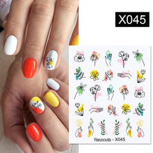 Load image into Gallery viewer, Summer Fruit Water Decals Kiwi Banana Strawberry Flower Alphabet Leaves Nail Art Stickers Wraps Slider Decorations 3D Fruit Nail Art Slices, Summer Fruit Slime Nail Supplies Nail Art Decorations Fruit Flakes Nail Accessories