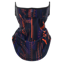 Load image into Gallery viewer, Summer Half Mask Printed Scarf Cycling Bandana Sports Hiking Hunting Run Bicycle Neck Gaiter Hanging Ear Face Cover Men Women Motorcycle Protect Cycling Face Mask Anti-UV Neck Hood Half Face Breathable Dustproof Headband Triangle Sport Scarf