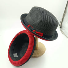 Load image into Gallery viewer, Summer Hat New Female Sun Hat Folding Beach Hat New Women's Ladies Wide Large Brim Floppy Folding Summer Beach Sun Hat Straw Cap Big Brim Elegant White Travel Sun Hat 55-58CM