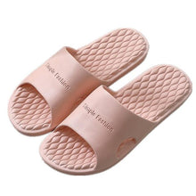 Load image into Gallery viewer, Summer Home Mens Slippers Simple Black White Shoes Non-Slip Bathroom Slides Flip Flops Indoor Women Slippers Soft Slides Slippers For Men Cloud Cushioned Slides Thick Non-Slip Pool Gym House Slipper