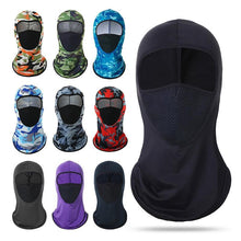 Load image into Gallery viewer, Summer Men Women Camouflage Balaclava Face Scarf Mask Sunscreen Dustproof Army Cycling Hunting Fishing Tactical Airsoft Hat Cold Weather Balaclava Ski Mask for Men Windproof Thermal Winter Scarf Mask Women Neck Warmer Hood for Cycling