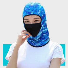 Load image into Gallery viewer, Summer Men Women Camouflage Balaclava Face Scarf Mask Sunscreen Dustproof Army Cycling Hunting Fishing Tactical Airsoft Hat Cold Weather Balaclava Ski Mask for Men Windproof Thermal Winter Scarf Mask Women Neck Warmer Hood for Cycling