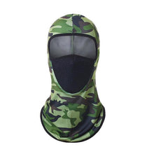 Load image into Gallery viewer, Summer Men Women Camouflage Balaclava Face Scarf Mask Sunscreen Dustproof Army Cycling Hunting Fishing Tactical Airsoft Hat Cold Weather Balaclava Ski Mask for Men Windproof Thermal Winter Scarf Mask Women Neck Warmer Hood for Cycling