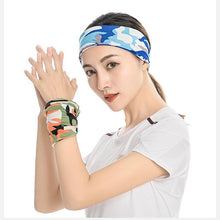 Load image into Gallery viewer, Summer Men Women Camouflage Bandana Half Face Mask Neck Gaiter Cover Face Scarf Cycling Hunting Fishing Balaclava Scarf Unisex Men Women Bandanas Polyester Breathable Windproof Anti UV Neck Cover Camping Hiking Climbing Face Mask