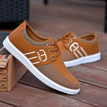 Load image into Gallery viewer, Summer Mens Casual Elegant Business Shoes Breathable Canvas Shoes Fashion Casual Shoes Fashion Sneakers Breathable Comfort Walking Shoes Modern Design