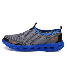 Load image into Gallery viewer, Summer Mens Couple Casual Shoes Fashion Lightweight Breathable Walking Sneakers Slip-on Mesh Flats Water Beach Shoes Quick Dry Barefoot For Swim Diving Surf
