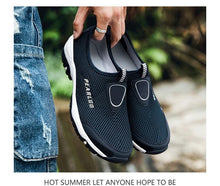 Load image into Gallery viewer, Summer Mesh Beach Men Shoes Lightweight Breathable Walking Footwear New Slip-On Comfortable Outdoor Walking Footwear Non-Slip Running Climbing Shoes Sneakers Lightweight Breathable Walking Shoes