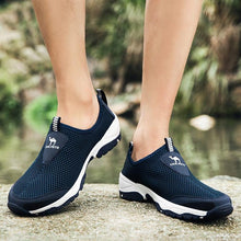 Load image into Gallery viewer, Summer Mesh Beach Men Shoes Lightweight Breathable Walking Footwear New Slip-On Comfortable Outdoor Walking Footwear Non-Slip Running Climbing Shoes Sneakers Lightweight Breathable Walking Shoes
