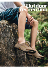 Load image into Gallery viewer, Summer Mesh Beach Men Shoes Lightweight Breathable Walking Footwear New Slip-On Comfortable Outdoor Walking Footwear Non-Slip Running Climbing Shoes Sneakers Lightweight Breathable Walking Shoes
