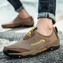 Load image into Gallery viewer, Summer Mesh Beach Men Shoes Lightweight Breathable Walking Footwear New Slip-On Comfortable Outdoor Walking Footwear Non-Slip Running Climbing Shoes Sneakers Lightweight Breathable Walking Shoes