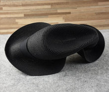 Load image into Gallery viewer, Summer Outdoor Men Large Size Hats Lady Beach Wide Brim Straw Hat Unisex Luxury Straw Hat Classic Mens Dress Hats Party Accessories